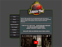 Tablet Screenshot of jurassictime.trescom.org